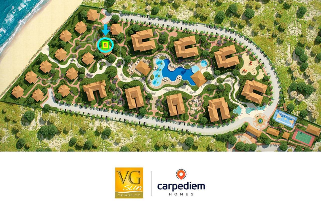 Vg Sun #102 - Apto De Dois Quartos Por Carpediem Cumbuco Exterior foto